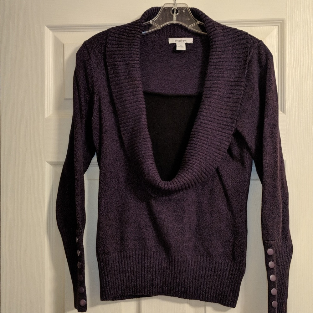 Dress Barn cowl neck sweater